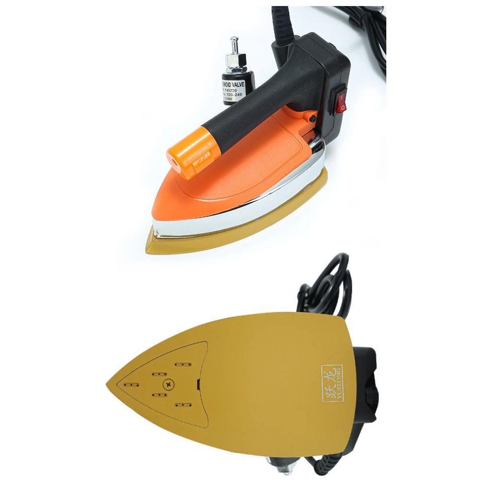Горячая Распродажа 1400 Вт Профессиональный гравитационный питательный подвесной промышленный паровой утюг с резервуаром для воды