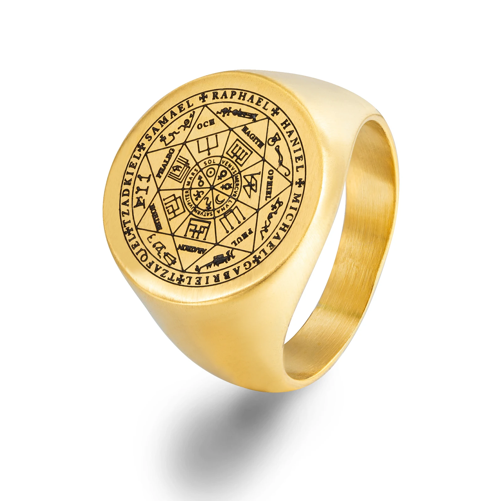 Можно украсить ювелирными изделиями 316L нержавеющая сталь Viking компас кольцо для мужчин
