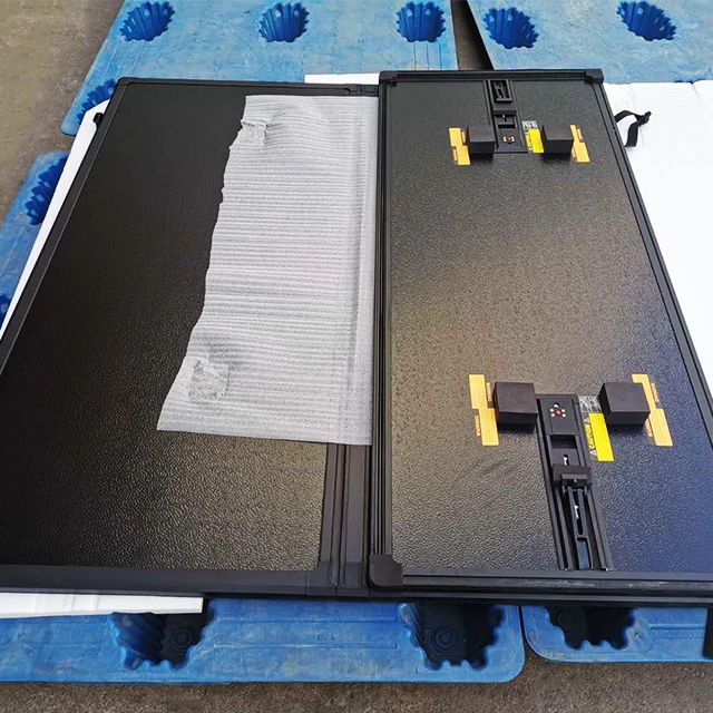 Pick Up Truck 4X4 accessories aluminum folding tonneau covers For Toyota Hilux Revo Rocco 2021