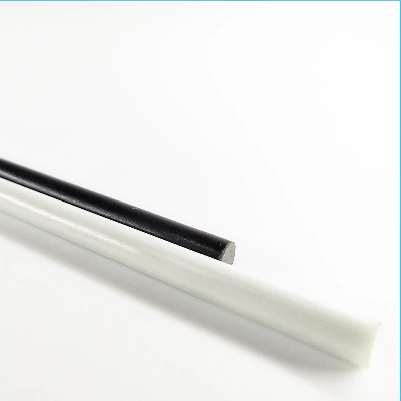 8 мм круглый твердый стержень из стекловолокна для поддержки растений или тентов для штор