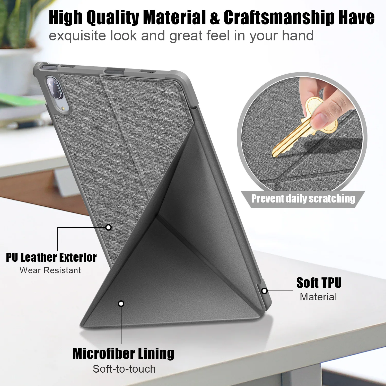 High quality folding tablet case for Lenovo Tab P11 Plus TB-J606F wake up smart leather case cover for Lenovo K11 Pro TB-J616
