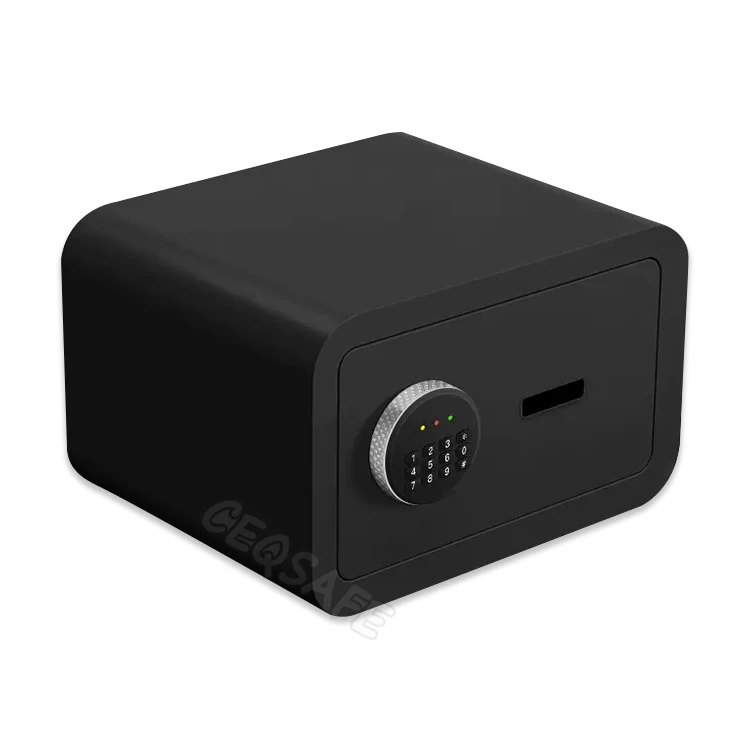 CEQSAFE High Quality Electronic Digital Fingerprint Safe Deposit Box Mini Safe For Hotel Office Room