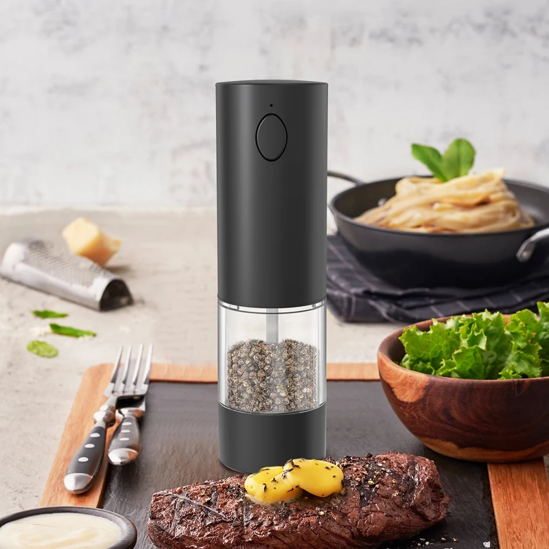Cheap Mini Portable 95ML Electric Salt & Pepper Grinder Mills Set Powder by Lithium Battery