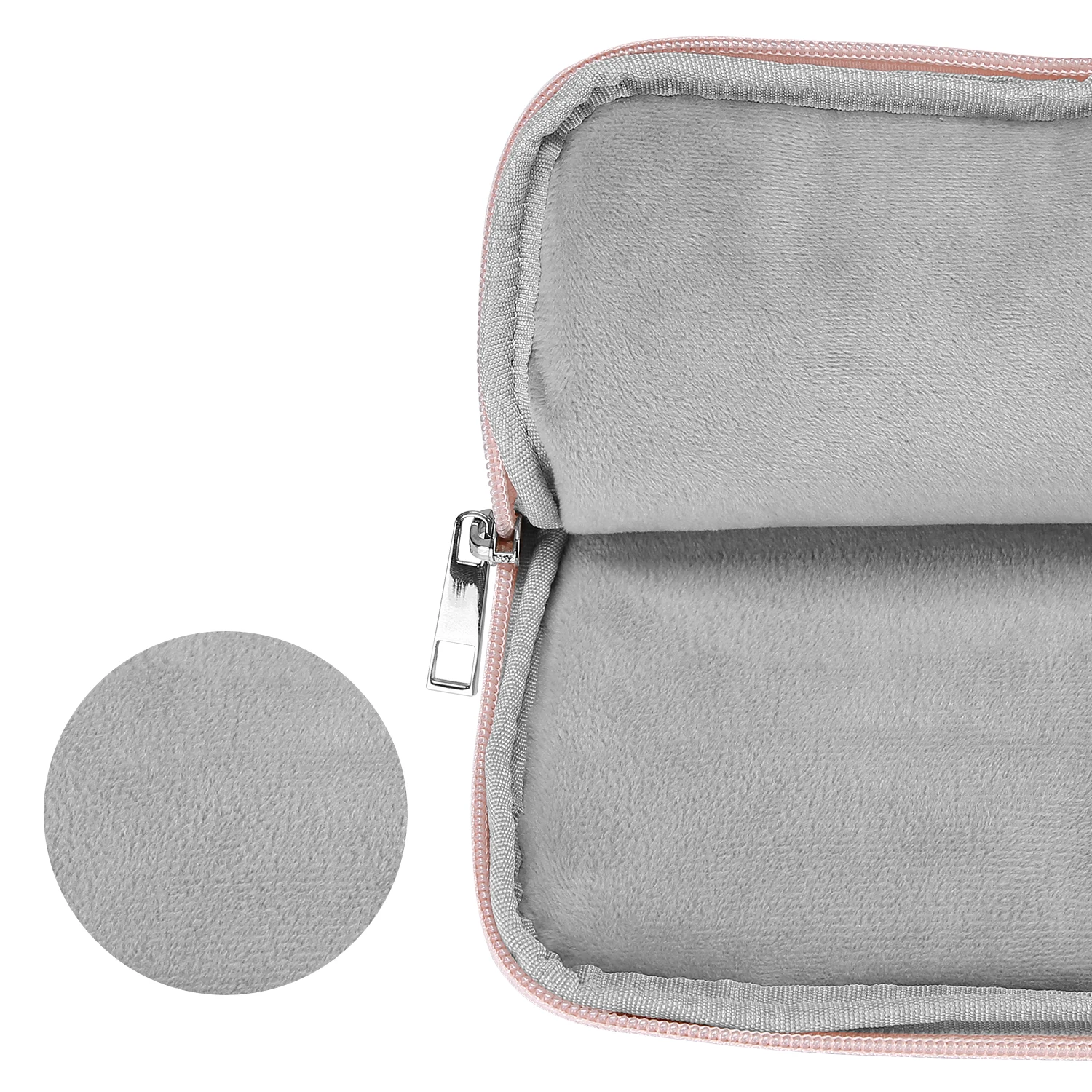 Universal Tablet Sleeve 7 8 9 10  inch rose gold color notebook Pouch bag For ipad laptop sleeve protective cover