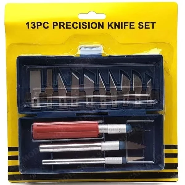 13 pc Precision Hobby Knife Set