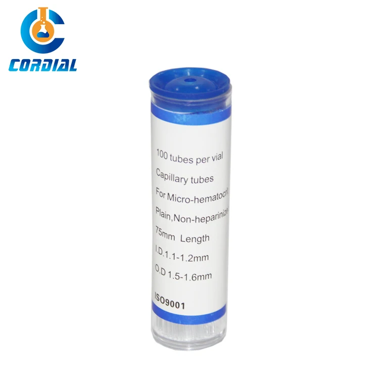 CORDIAL MedLab 1292R 1292B Capillary sampling tube