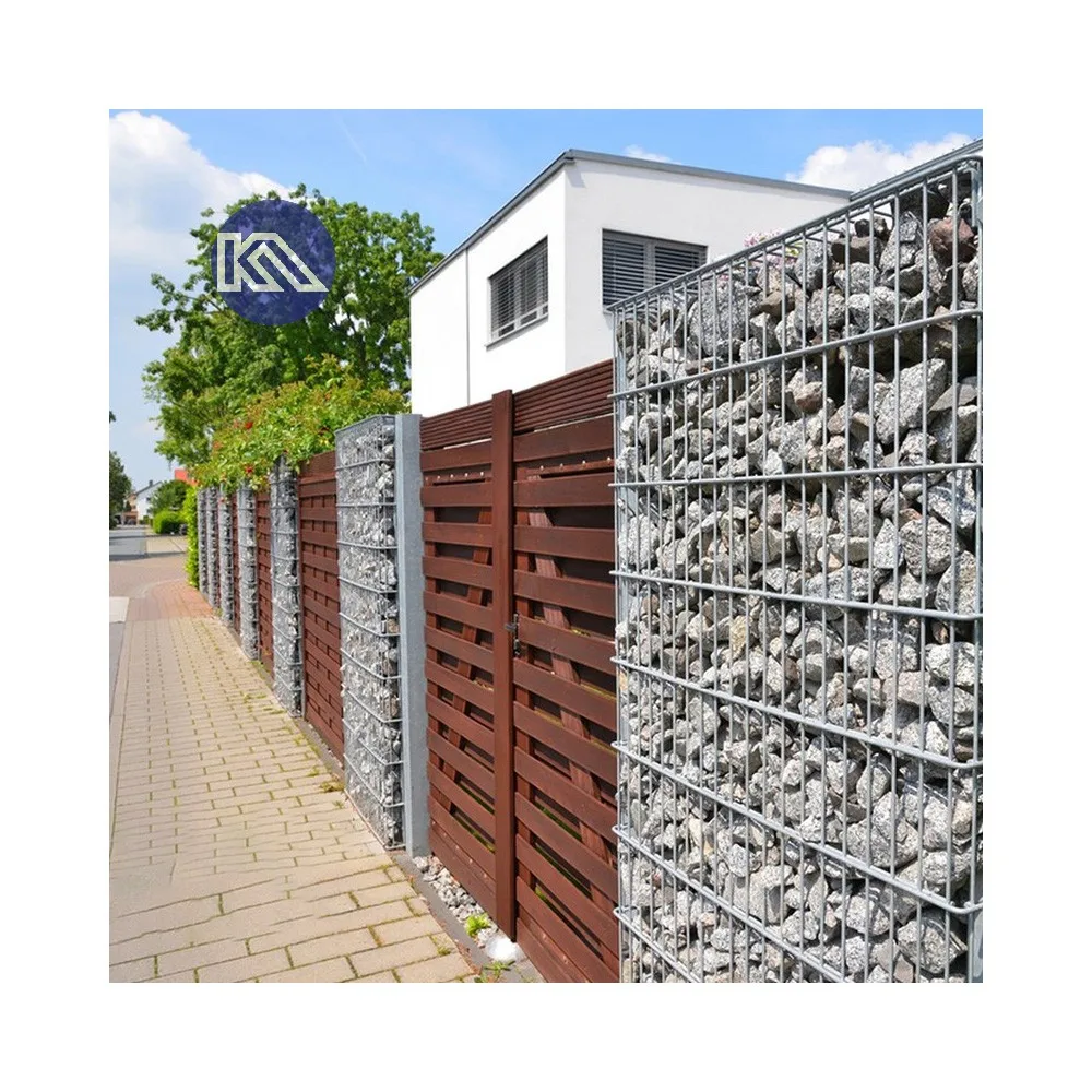 Italian 2x1x0.5 Gabion Box Welded Wire Mesh Steel Basket For Garden Stone Cost Retaining Wall Stone Fence Cage