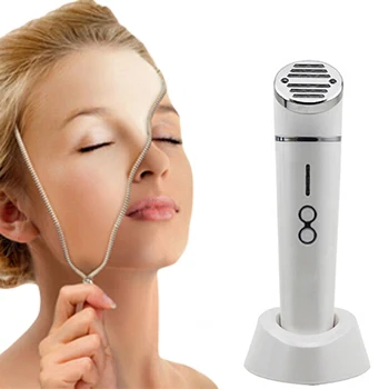 Trending Products Beauty Instrument 2024 New Hot and Cold Skin Rejuvenation Facial Massager Device Led Face Beauty Equipment
