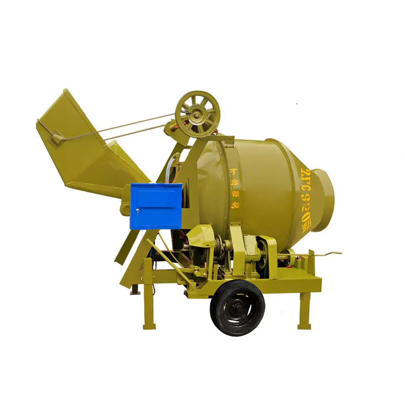 ZEYU Factory Manufacture Easy To Operate Industrial Cement Mixer Good Mixing Quality JZC350 Small Concrete Mixer Price In India