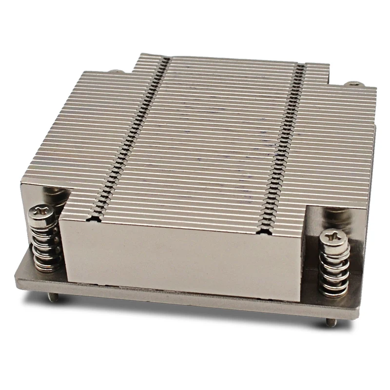 Hangdahui hot selling professional cpu cooler 1u Passive CPU heatsink with heat pipe Socket LGA1150 server cpu cooler