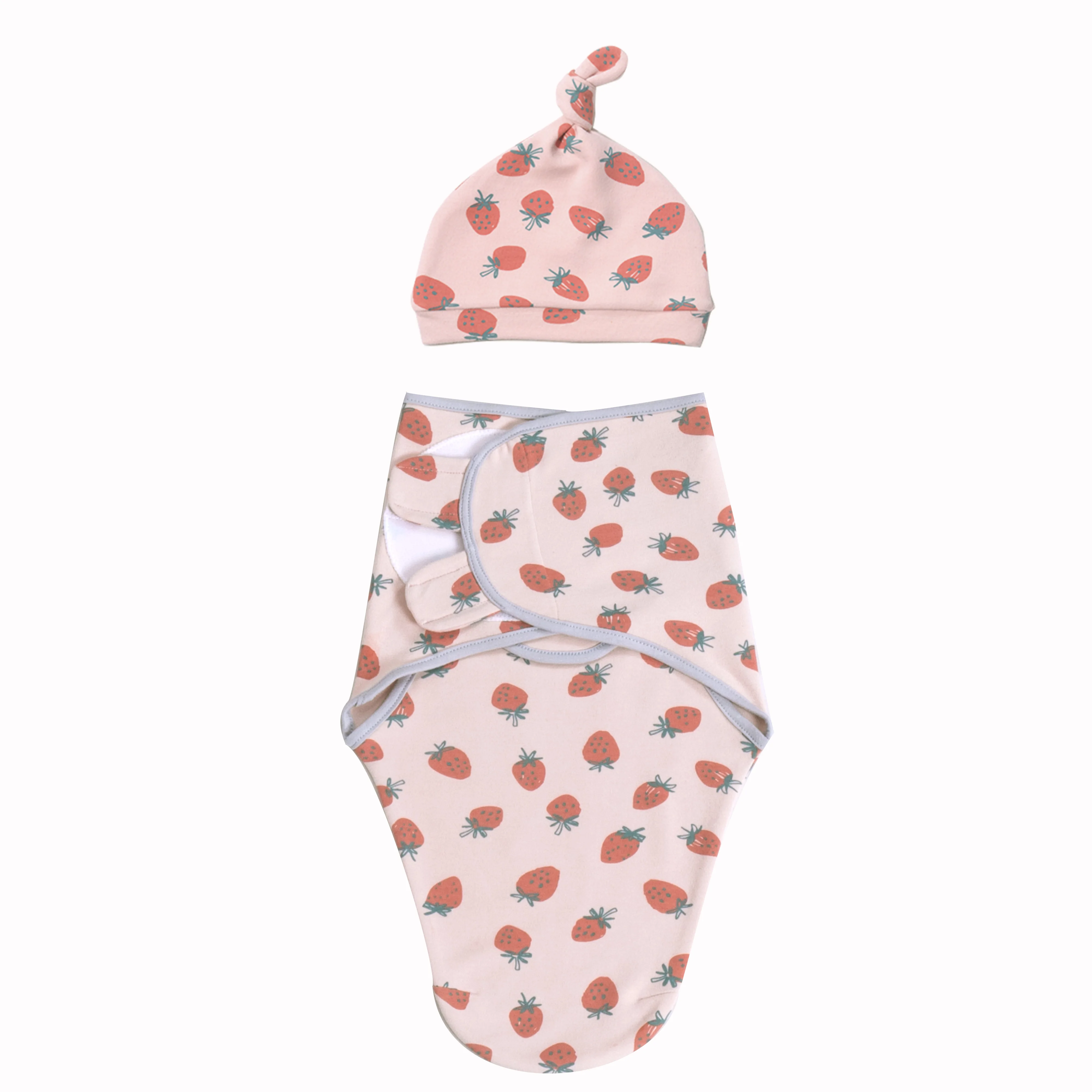 
Wholesale newborn baby sleeping bag cartoon printed 100% cotton baby suit super soft and comfortable Customizable size 