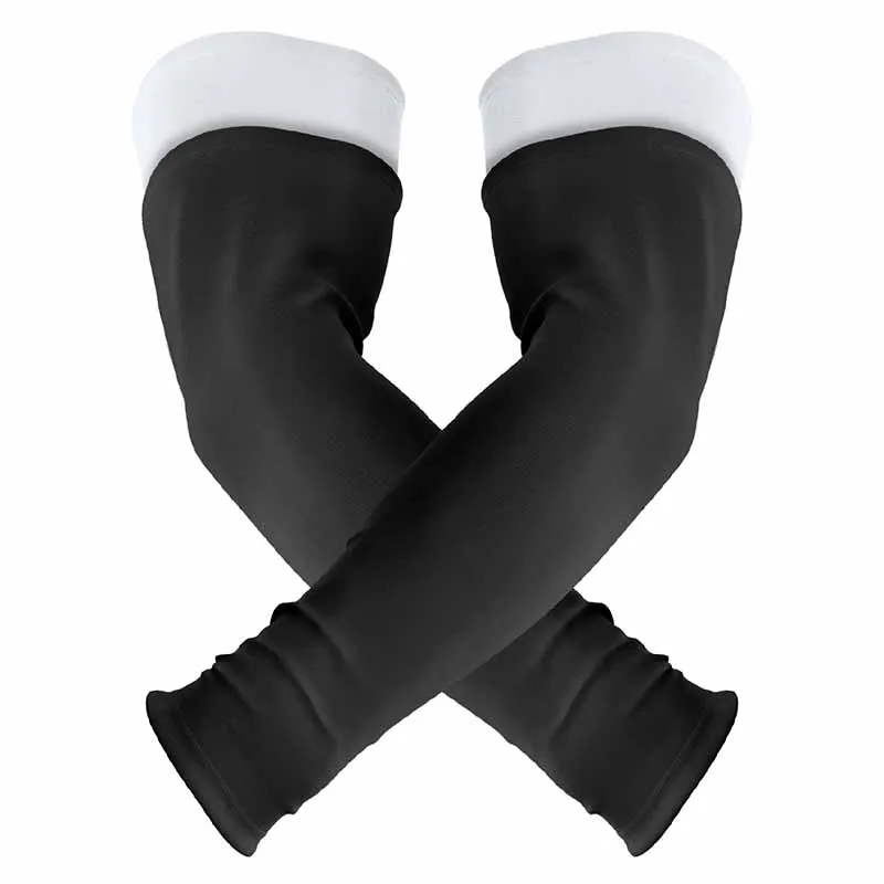 China factory comfortable fabric Double Arm Sleeves Football Arm Sleeves elastic arm sleeves