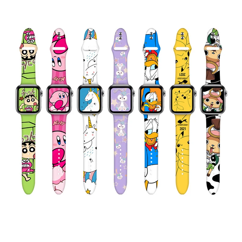 Ремешок спортивный силиконовый для iWatch apple Watch se 6 5 4 38 мм