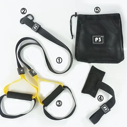 Нескользящие фирменные спортивные ремни с логотипом под заказ, тренировочный тренажер для подвески