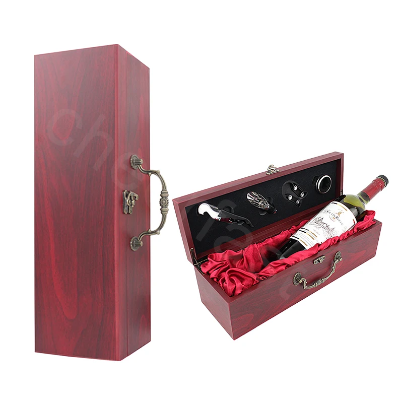 High Grade 750ml red wine single bottle box