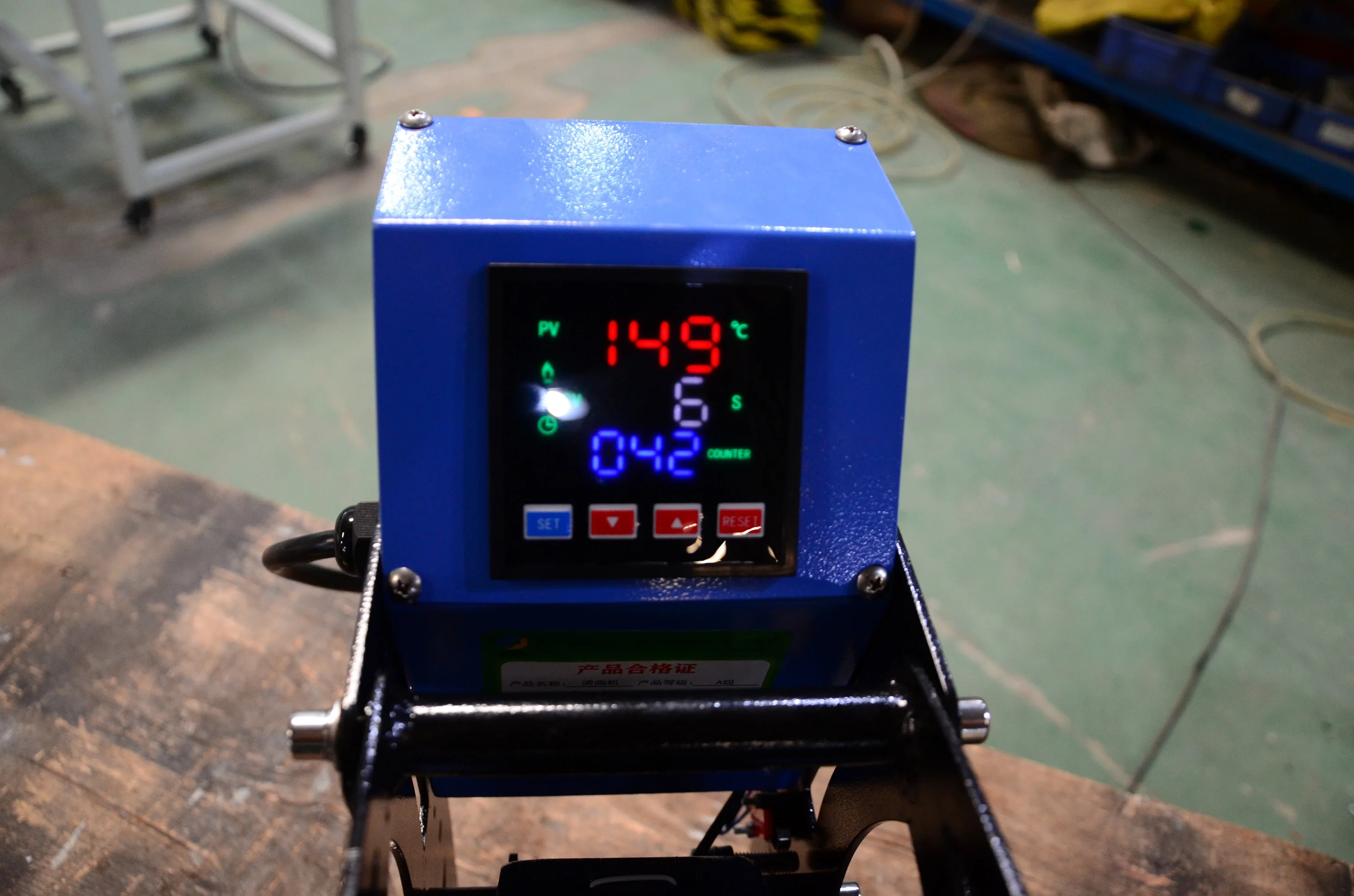 Label Magnetic Manual Dye Sublimation Auto Open Heat Press Machine Clam Heat Press 16x20