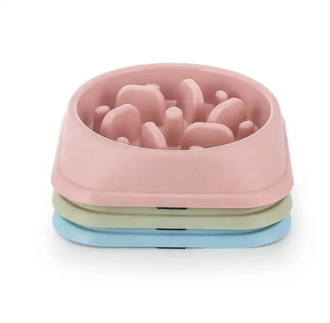 Factory OEM ODM Maze Interactive Dog Puzzle Non Skid Stop Dog Food Bowl Slow Feeder Dog Bowls