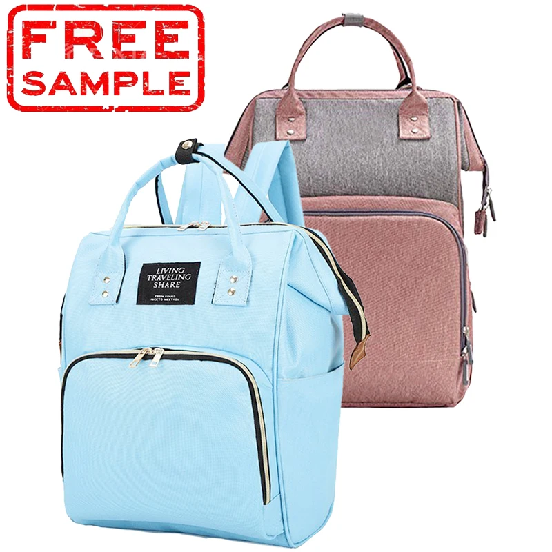 New Nappy Bag Wholesale Waterproof Stylish Mom Mummy Mommy Back Pack Babi Bag Travel Backpack Baby Diaper Bags For Mother