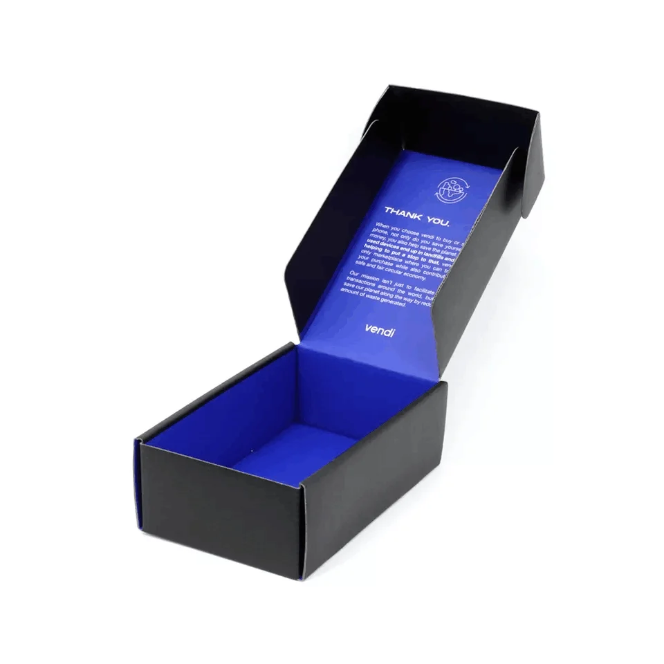 Customized Factory Price Eco Kraft Skincare Beauty Cloth Packing Mailer shipping box
