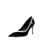 Custom image ladies elegant high heel shoes color matching fine heel women pumps pointed toe shoes