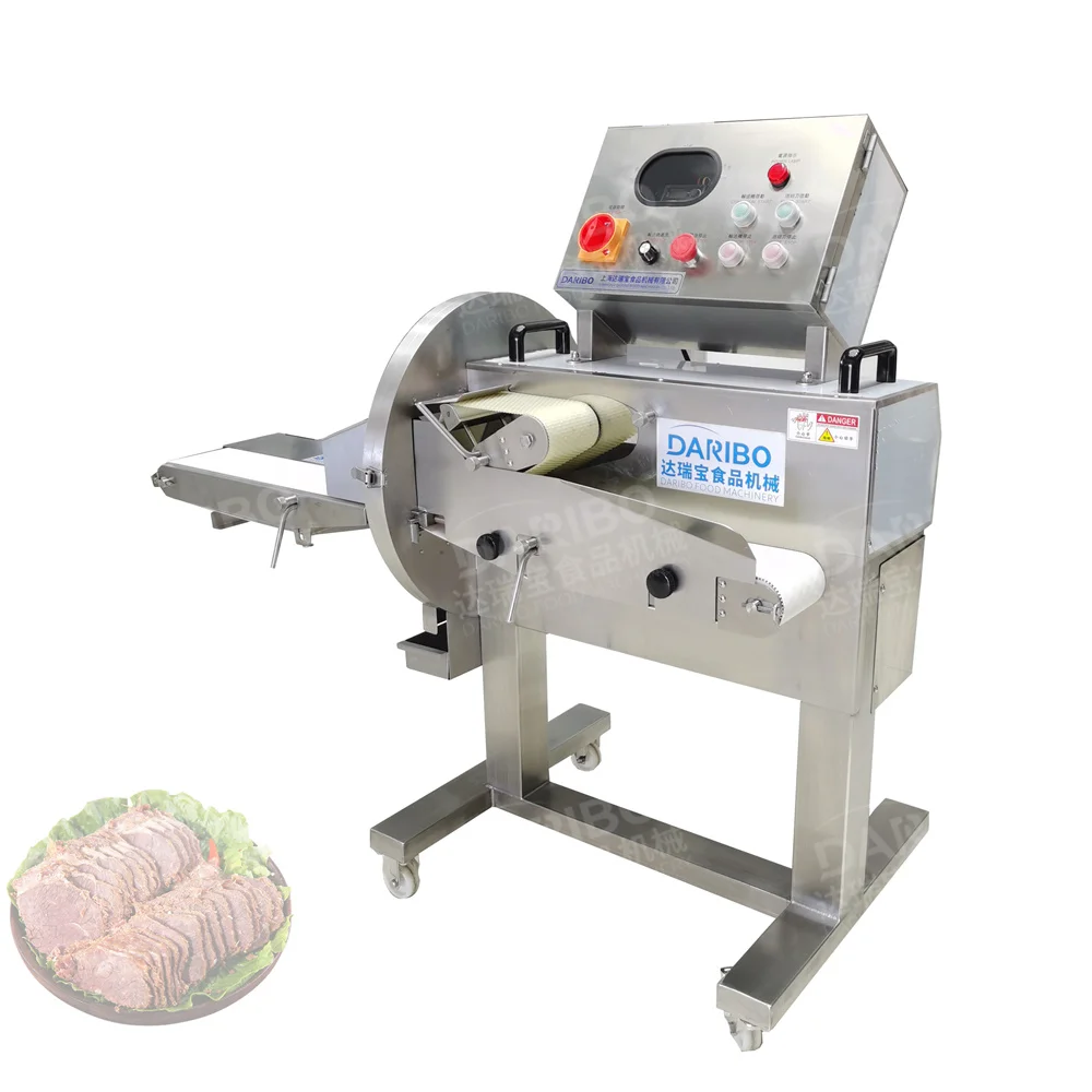 Easy Cleaning Bamboo Shoot Okra Radish Pineapple Vegetables Towel Gourd Slicing Machine for Sale