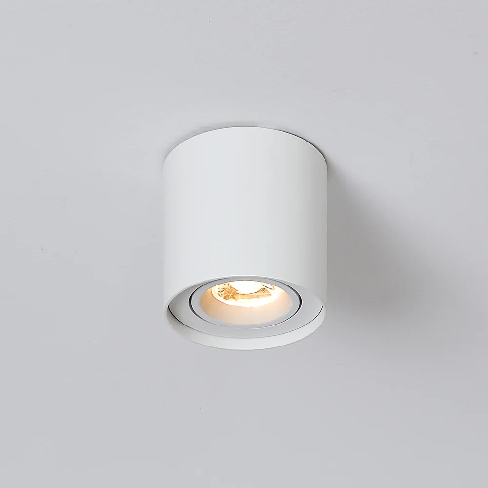 VJC IP21 8W Ceiling Surface Mount Gimble Tiltable Spotlight Ra90 Indoor Use for Hotel Commercial Office High Quality Spotlight