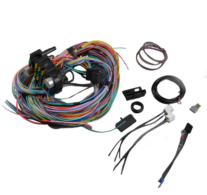 21 kit Universal Street Rod Hot Rod Harness 21 Circuit