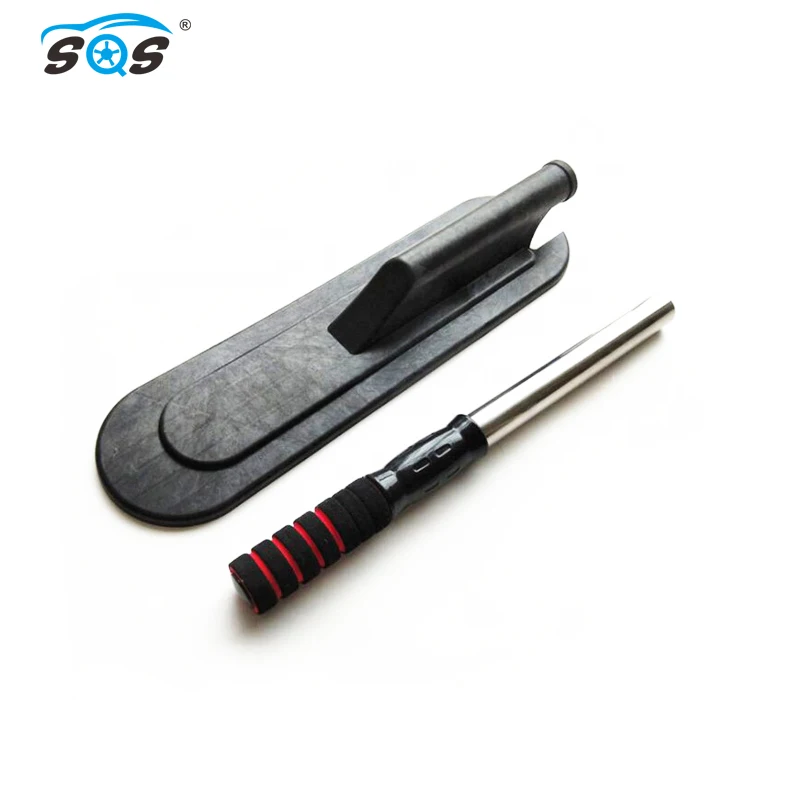 
chenille flow thru telescopic removable dust brush assemblebalde handle car cleaning brush 