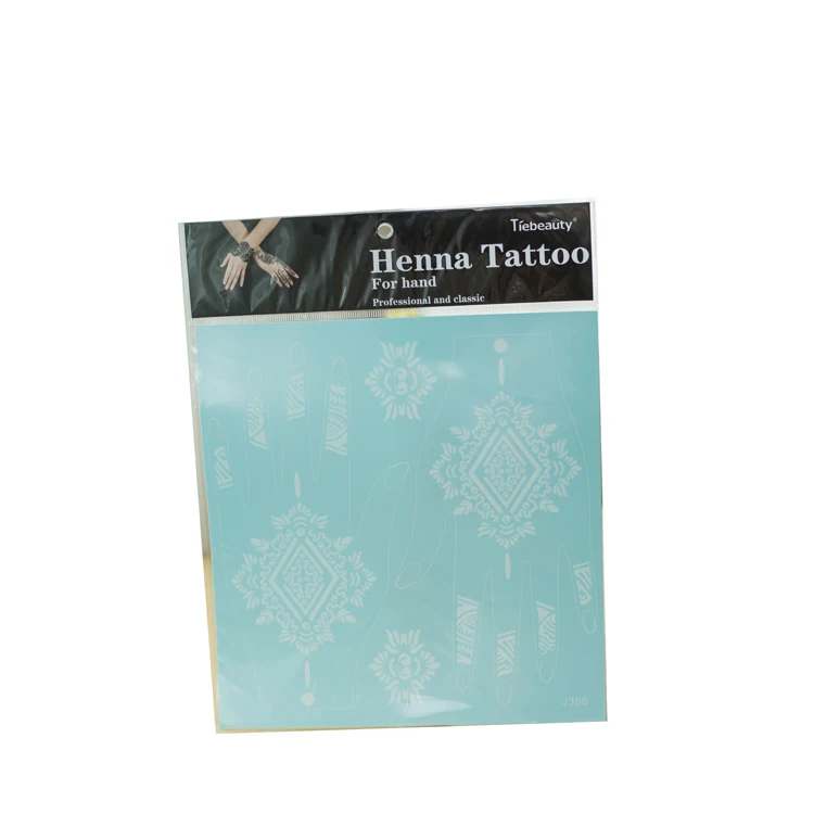 Custom Removable Henna Tattoo Sticker Hot Stamping Sexy Hand Tattoo Sticker