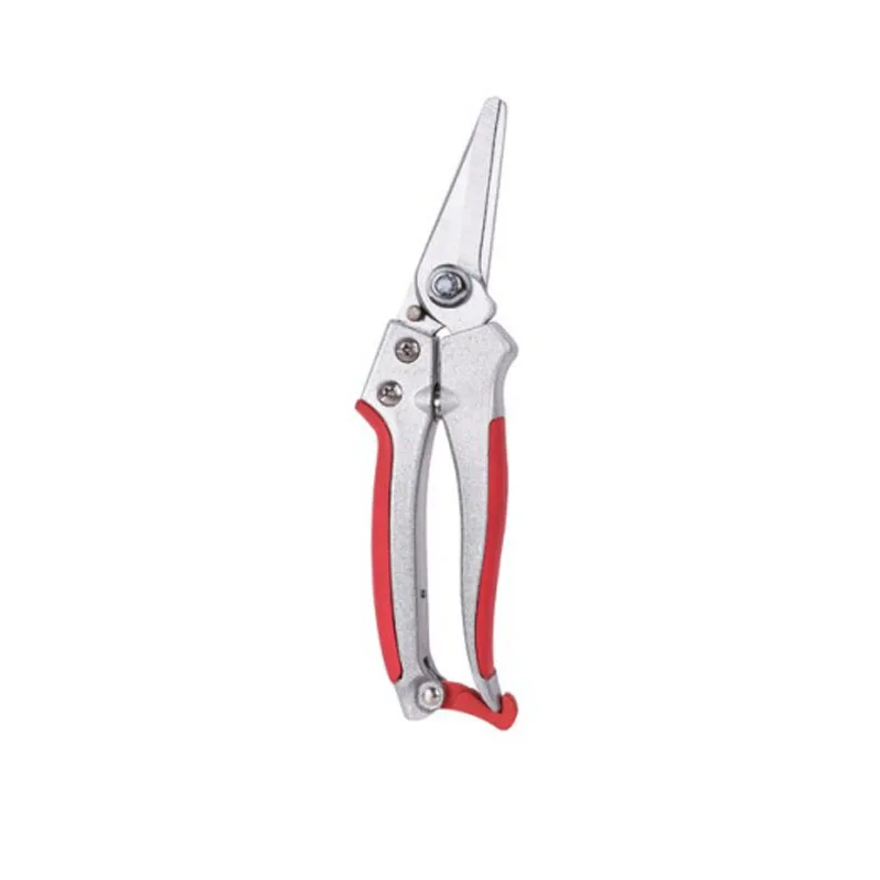 China manufacturer garden pruning shears potting shears alloy scissors ratchet pruners for gardening set Bypass pruning shears