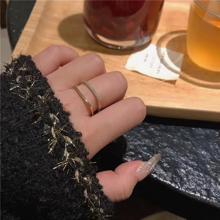 Квадратное регулируемое кольцо, женское характерное кольцо