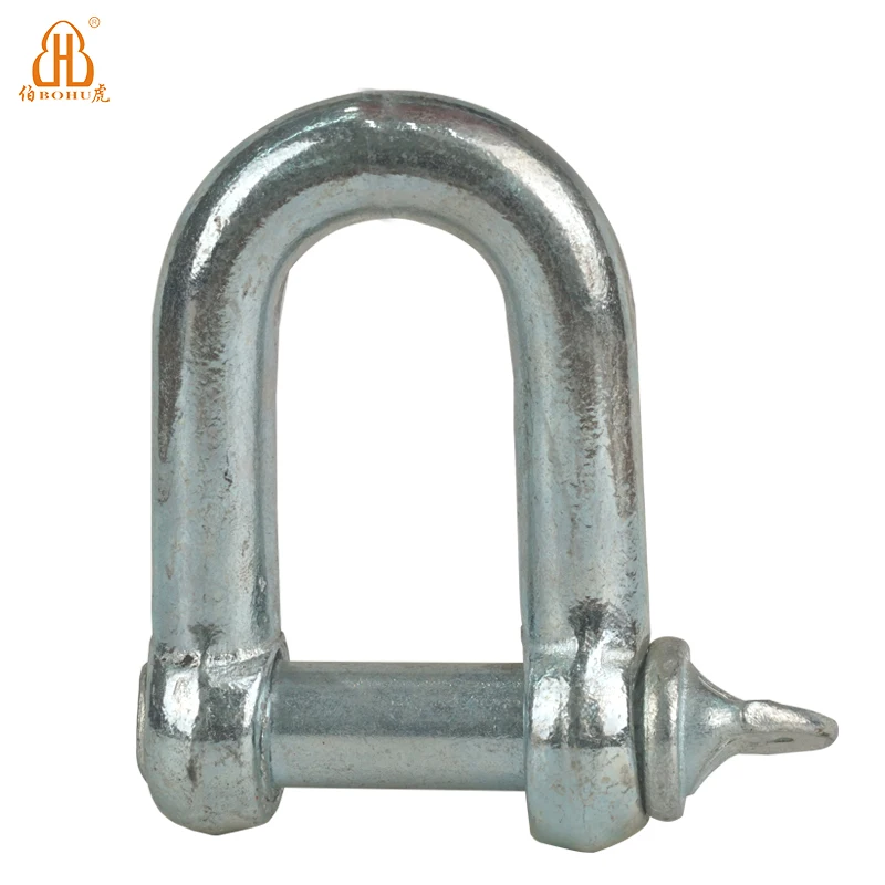 BOH UScrew, D скоба, кованая якорная цепь из углеродистой стали, морская Скоба Dee