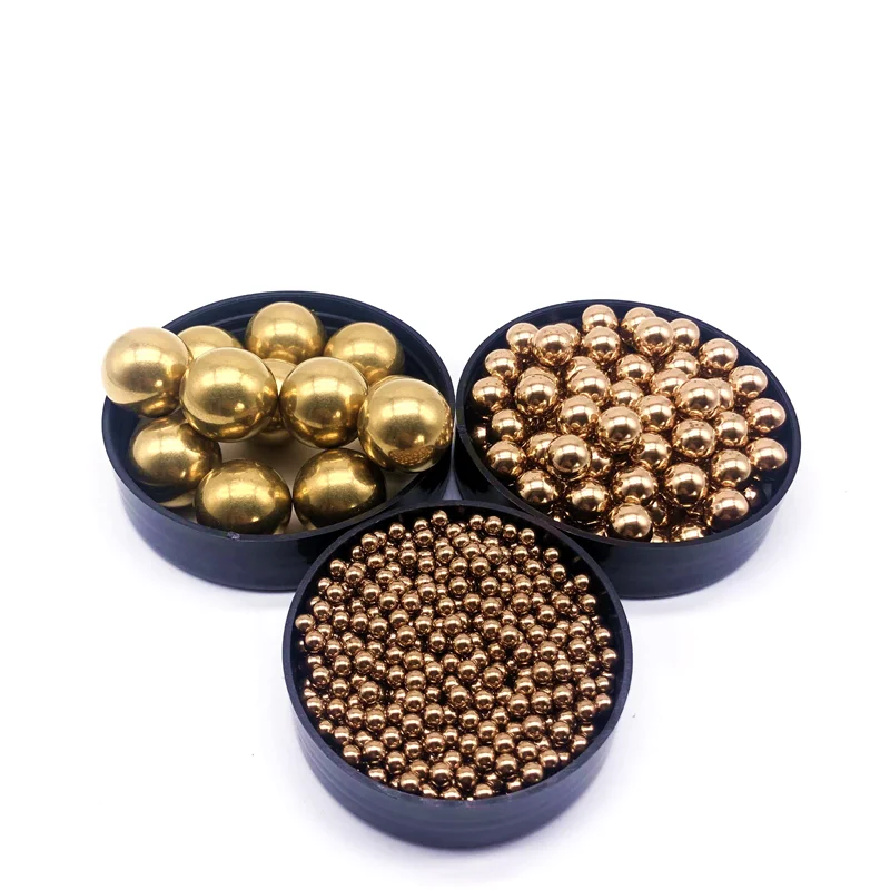 high precision solid round pure Copper Bearing ball