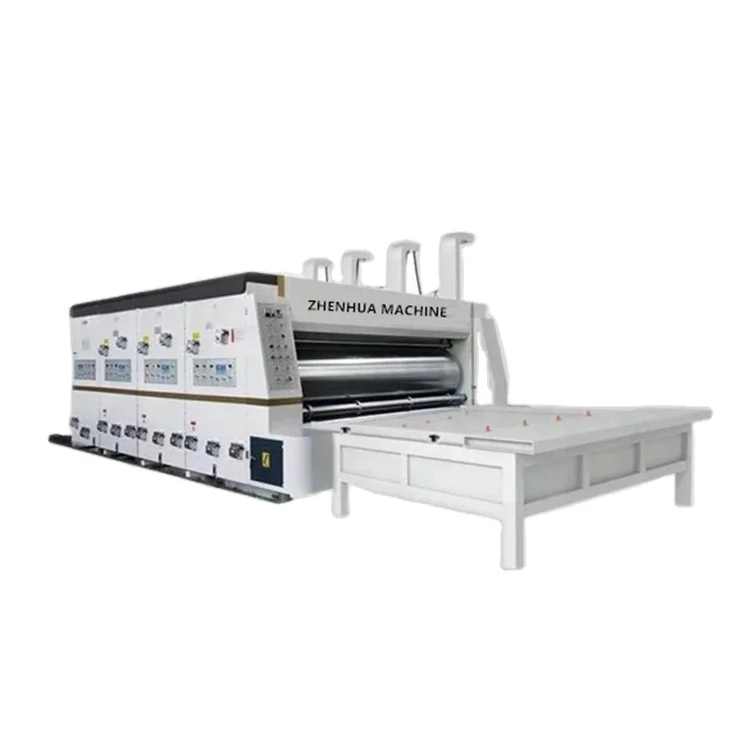 ZHENHUA YSF-C Corrugated Cardboard Rotary Slotter Machine Rs4/Corrugated Box Slotting Die Cutting/ Rs4 Chain Feeding Machine