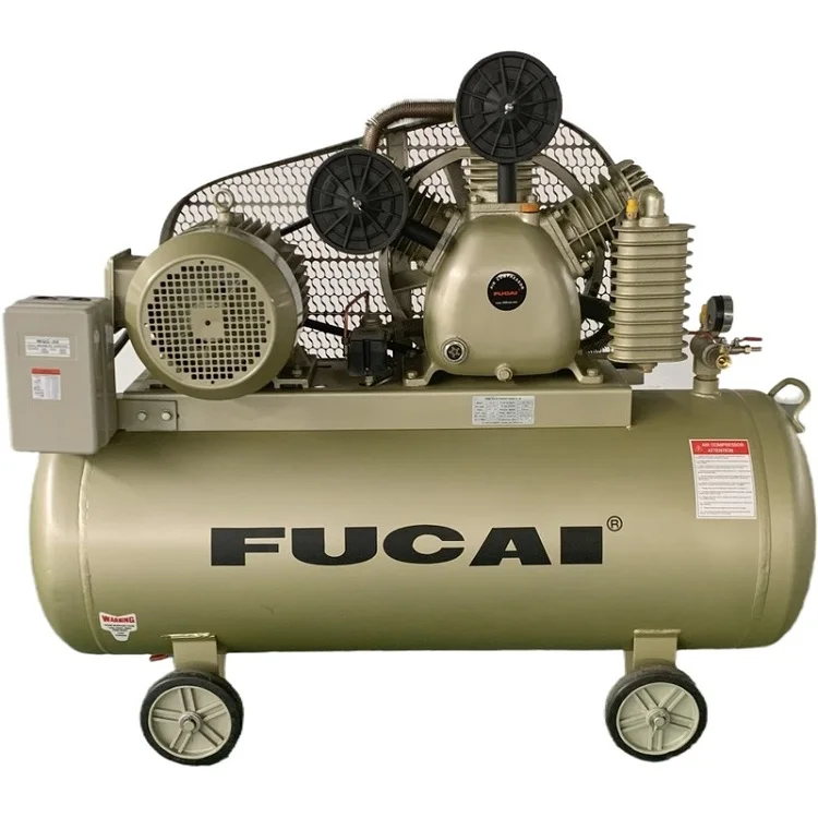 FUCAI medium pressure model F150012 high quality heavy duty air cooling piston air compressor