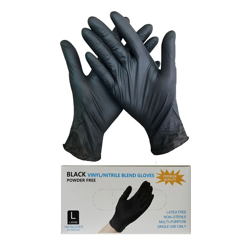 2022 Custom Logo Nitrile Milking guantes de nitrilo para alimentos Powder Free Glove Food Grade Milking Latex Gloves