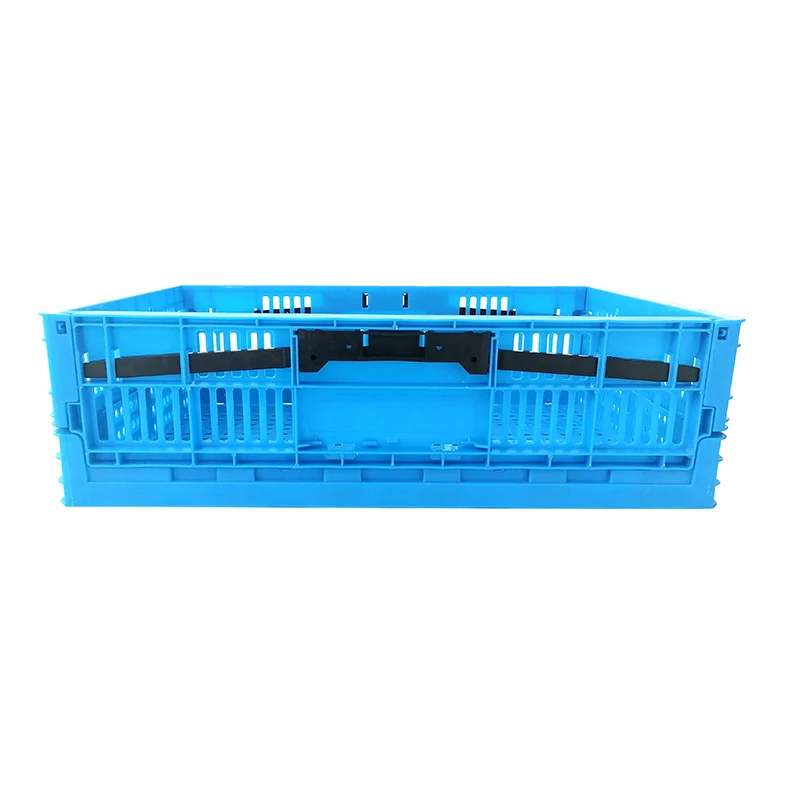 Customizable in supermarkets vegetable packing plastic Crates Plastic Foldable Crates fruit crate