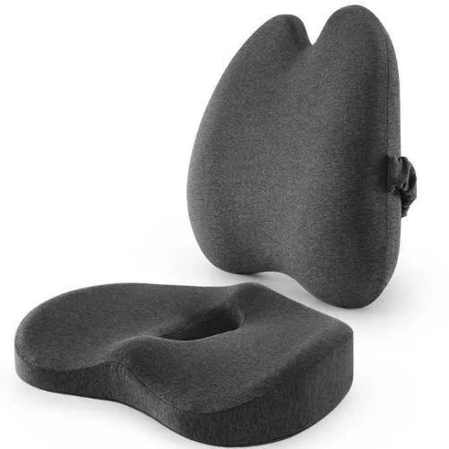 Wholesale Comfort Office Chair Seat Cushion Coccyx Orthopedic Memory Foam Lumbar Support Pillow