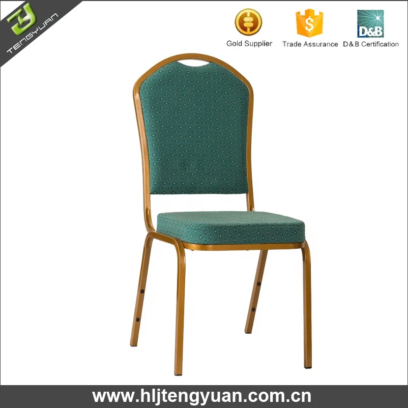 Commercial Banquet Stackable Wedding Chairs Metal Event Chairs For Wedding