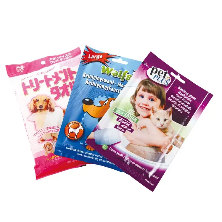 Custom Pet Wipes Canister Private Label Organic Pet Wipes Natural Non-woven Fabric Pet Cleaning Wipes