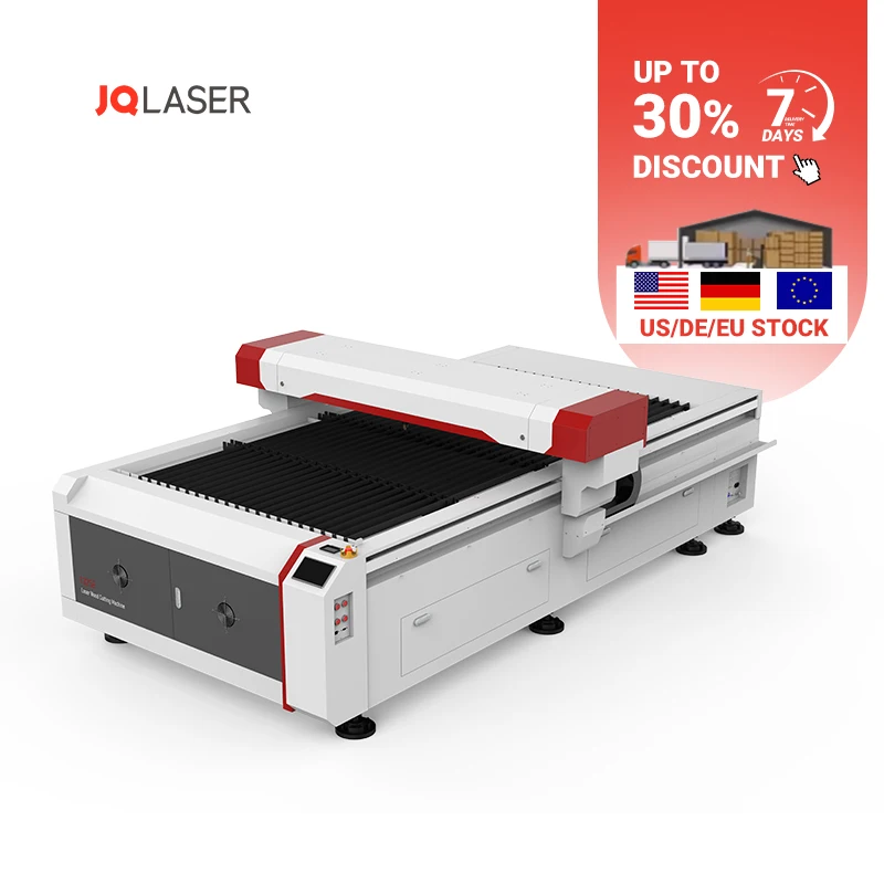 Лазер JQLASER 4*8 футов для акриловой доски kt sintra board CO2 лазерный режущий станок резак 1325 150 Вт 180 300 Двойные головки