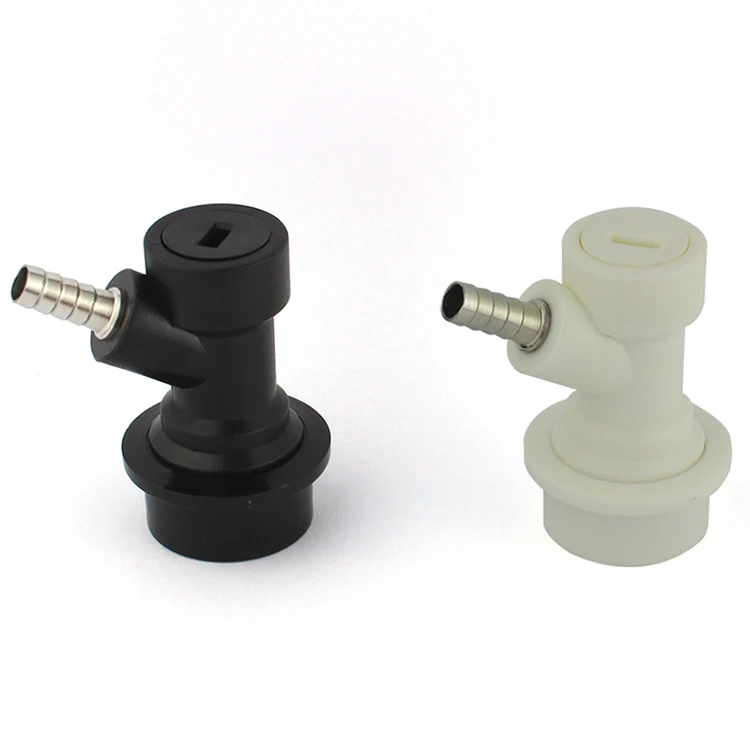 Ball Lock Quick Disconnect (QD) Gas In for Kegerator or Homebrew Systems