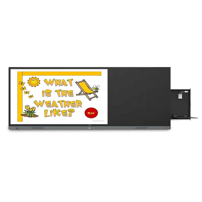 
2021 New Products Digital Nano LED Blackboard All-in-one PC Tou.ch Screen Interactive Blackboard for School Teaching 
