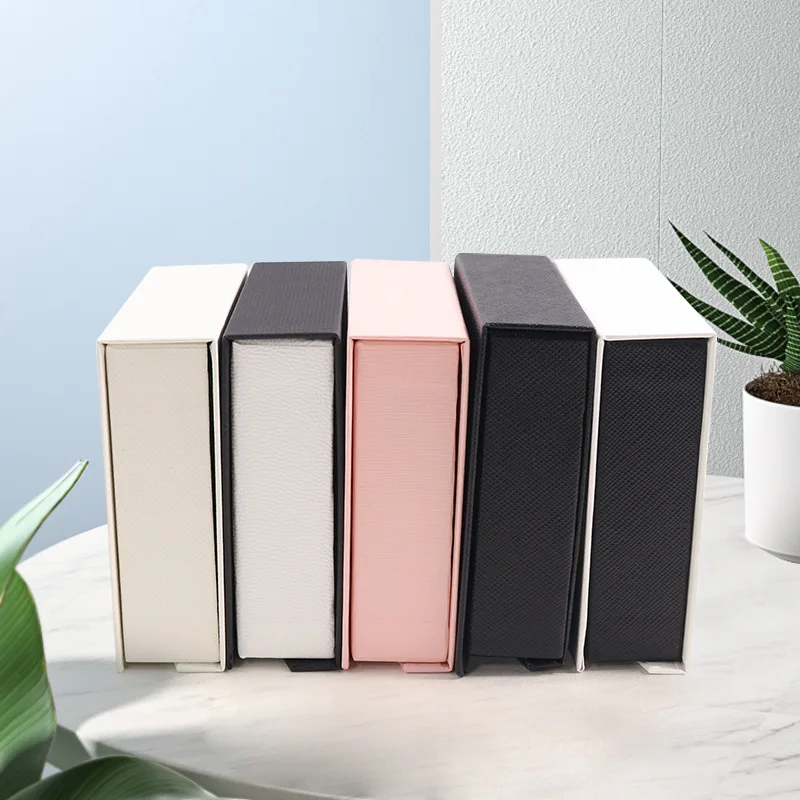 New Design Buddhist Beads Gift Jewelry Box Cardboard Magnetic Top Open Flap Necklace Bangle Box