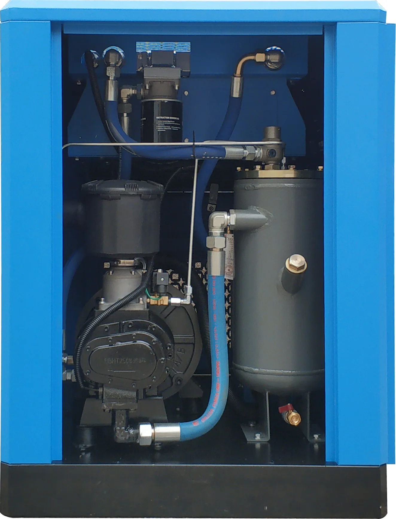 8-13bar high pressure screw air compressor 7.5kw 11kw 15kw screw air compressor