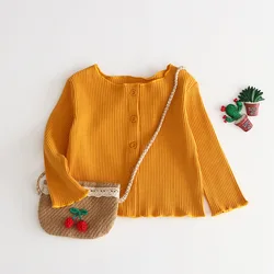 Autumn Baby Sweater Pullover Newborn Girls Sweaters Cardigans Causal Toddler Long Sleeves Knitwear Jackets Autumn Knit Tops
