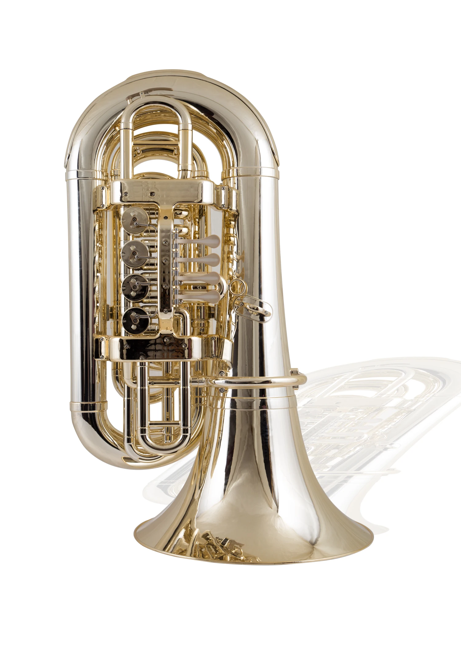 Abs Plastic Marching Tuba 4 Piston Valve Tuba for Sale(TU230P)