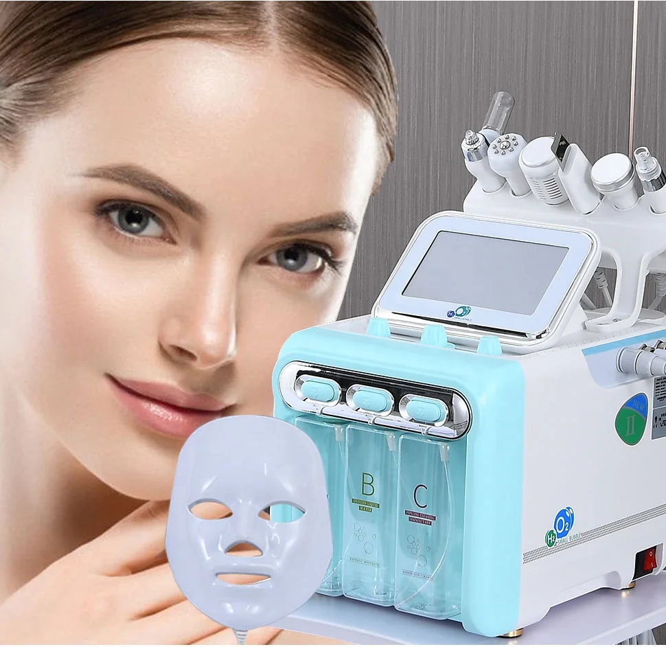 7 in 1 hydra peel dermabrasion machine hydro hydrodermabrasion facial Oxygen Jet for facial beauty