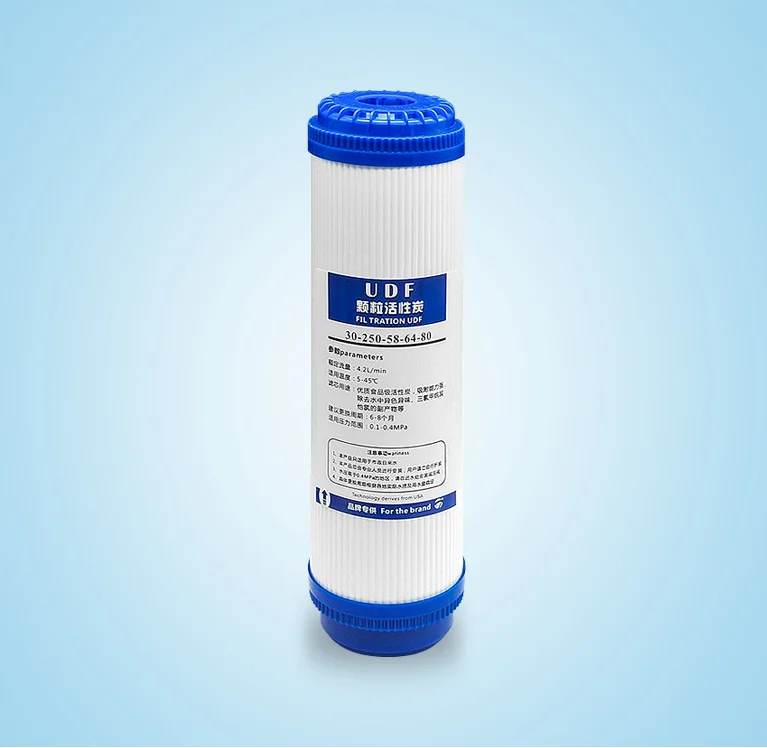 China manufacturer PP GAC CTO water filter cartridge PP UDF water filter cartridge CTO water filter cartridge