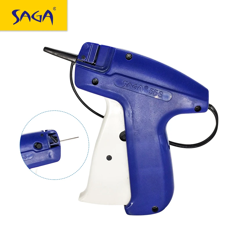 SAGA 55S Garment Lower Price Tag Fastener Gun,Label Clothe Tag guns